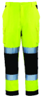 PATROL Pantalon hi-viz jaune/marine, 3M M classe 2
