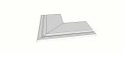 Carrelage en Gres cerame Zephyr Grey Accessori per piscina e giardino Margelle bord evase arrondi (1/2 rond) angle ext. complet (2 pieces) antiderapant
