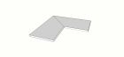 Carrelage en Gres cerame Fast Sable Accessori per piscina e giardino Margelle arrondie (1/2 rond) angle int. complet (2 pieces) antiderapant