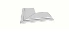 Carrelage en Gres cerame Samsara Perle Accessori per piscina e giardino Margelle bord evase arrondi (1/4 rond) angle ext. complet (2 pieces) structure antiderapant