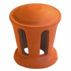 Lanterne petit modele universelle terre cuite Nuance - larg. 10 cm