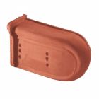 Fronton 90 grand moule pour faitiere PV a emboitement (grande ouverture) Rabat 90 Terroir