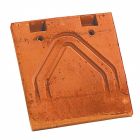 Tuile de ventilation STANDARD 9 Rouge ancien