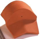 Fronton petit modele pour bardelis universelle terre cuite Rouge