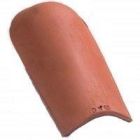 Faitiere / aretier 1/2 rond a emboitement petit modele Rouge ancien