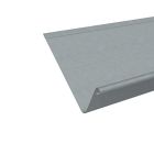 Gouttiere nantaise developpe 333mm Granum skygrey filme - long. 4m x ep. 0,65 mm