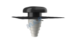 Chapeau de Ventilation complet 160mm Anthracite