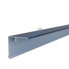 Couvercle d'angle PREMIUM (male)50 x 50 mm long 3 ml ANTHRACITE