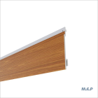 Bardage PVC Isocel Premium+ pin mugo - long. 4m x larg. 16,6cm