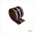 Closoir ROL-MEP Tissu Alu 240mmx30M ROUGE TERRACOTA