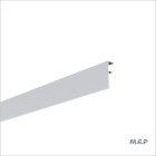 Couvercle Interieur Alu male 50X15 en 3ml Blanc