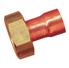 RACCORD DROIT ECROU PRISONNIER 15x21 DIAMETRE 16 Coque