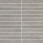 Gres cerame porcelaine Hudson mosaique 2,5 x15 dark ash