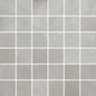 Gres cerame porcelaine Section Carreau de fond 5 x5 gris cement