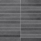 Gres cerame porcelaine X-Plane Carreau de fond 2,5 x15 anthracite