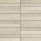 Gres cerame porcelaine X-Plane Carreau de fond 2,5 x15 creme