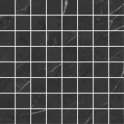 Gres cerame porcelaine emaille Victorian Carreau de fond 3,7 x3,7 black