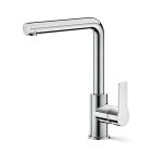 MITIGEUR EVIER PRIME C3 BEC ORIENTABLE CHROME POIGNEE LATERALE