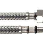 FLEXIBLE MITIGEUR MELANGEUR MALE 10X100 FEMELLE 12x17 Plaque Brochable