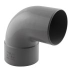 Coude PVC évacuation 87° mâle/femelle Ø80 - COUDE MALE 87° D 80 40p