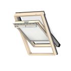 Store occultant solaire en aluminium - FHC MK06 1047S noir - larg. 78 cm x haut. 118 cm