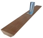 RACLOIR A BITUME BOIS BISEAUTE 6,5X55CM
