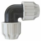 Raccord plastique coudé égal - Tube PE diamètre 20mm - Facile et rapide à connecter Spécial irrigation - ACS
