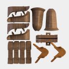 Plinthes - KIT FINITION PLUS PLINTHE WOOD 1
