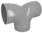 COUDE DOUBLE PARALLELE MALE/FEMELLE 87°30 DIAMETRE 200 - OB8