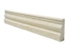 MOULURES DROITES PIERRE SCIEE (375UN) 15CM TON PIERRE NU