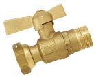 Vanne 1/4 tour droit avant compteur F20x27-M15x21