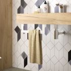 Porte-servietteCOMPAKT BLANC MAT 330 x 100 mm