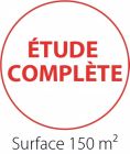 Etude de plancher chauffant pour une surface < 150 m²