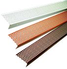 Grille anti-oiseaux alu laqué - rlx de 60,0m x 80mm - rouge/noir