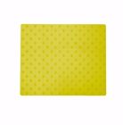 Dalle podotactile clous caoutchouc - jaune