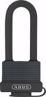 Cadenas 70-45mm haute anse 63mm gaine noir 100% non corrosif Blister - 70/45HB63 B/DFNLI