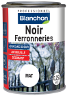 Peinture acrylique TABLEAUX D'ÉCOLE noir - boîte métal de 0,5L - PEINT TABLEAU ECOLE 0,5L NOIR