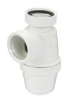 SIPHON LAVABO A ECROUS VERTICALE DIAMETRE 40 PVC-C BLANC - 1YHECB