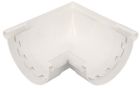 ANGLE MIXTE GOUTTIERE A COLLER DEV25 BLANC