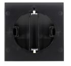 GRILLE DESIGN A FERMETURE  POUR TUBE DIAMETRE 125 ANTH   - FDT125A