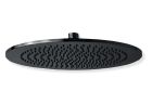 pomme de douche slim vienna laiton rond 25 cm noire