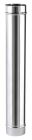Tuyau inox non isolé pour appareil à gaz basse température, fioul, bois bûches ou granulés  diam. 97 mm - long. 1m