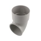 Pied de chute Ø80 gris - PIED DE CHUTE Ø 80 GRIS