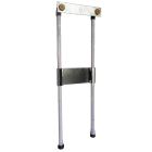 Kit d'encastrement d'alimentation pour robinetterie murale de baignoire - Hauteur 55mm - Entrée Ecrou tournant 15/21 - Sortie coudée Femelle 15/21 - Diamètre Tube cuivre 14 mm - Entraxe 150 mm