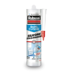 RUBSON Bain&Cuisine Silicone Evite les Moisissures Transparent Cartouche, 280ml