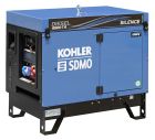 GROUPE ELECTROGENE KOHLER DIESEL 6500 TA SILENCE C5 - Gasoil - Triphasé - P Max (ISO 8528-8:2016) : 6,5 kVA - Réservoir : 27 L - Autonomie : 22,5 H