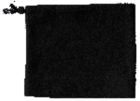 COVERHEAD noir Polaire 300 g/m2 noir TU