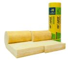 Rouleau de laine de verre - ISOFAÇADE 35R - long. 7,3m x larg. 0,6m x ep. 75mm - R = 2,10