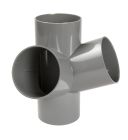 CULOTTE EQUERRE FEMELLE/FEMELLE 67°30 DIAMETRE 100 - AT166