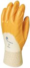 Gants EUROSTRONG 9310 coton end. 3/4 nit. jaune sup. T10
